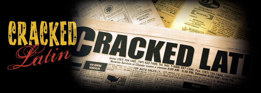 Cracked Latin News Paper